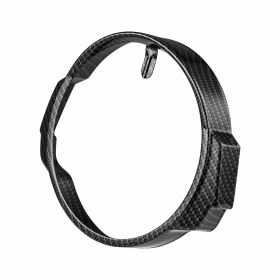 CIF Cadre de phare rond look carbone D.160mm pour Vespa PX/P200E
