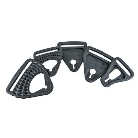 Kit de bague de sangle de genou POD ACTIVE noir pour KX 3.0 taille SM/MD/LG