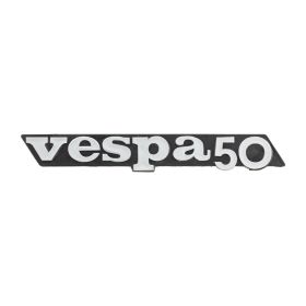 Targhetta PREMIUM QUALITAT Vespa 50 sportello laterale