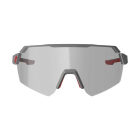 LEATT RideViz Lite Iriz Sonnenbrille Grau Large Silber Linse 17%