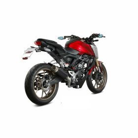 MIVV GP Pro Vollschwarz Auspuff für HONDA CB 125 R 2021-2024