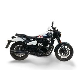 GPR Ultracone schwarzes Rennsportauspuff abnehmbarem db-Killer ROYAL ENFIELD Shotgun 650