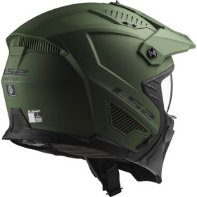 Casque Jet LS2 OF606 DRIFTER Solid Vert Militaire Mat