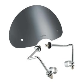Cupolino PINASCO fumè scuro 115x285mm per Vespa V15-33/VU/VM/VN/ACMA/VL1-3T