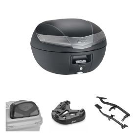 Kit bauletto GIVI V40 TECH nero fumè per HONDA CB 500 Hornet