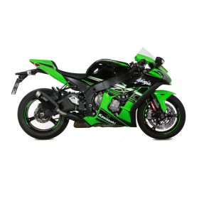 MIVV GP Pro genehmigter schwarzer Slip-On-Auspuff für KAWASAKI ZX-10 R/RR/SE