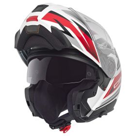 Casque modulable SCHUBERTH C5 Zenith rouge blanc