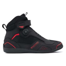 Bottes de moto pour hommes REBELHORN SPARK II Noires/Rouges