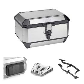GIVI ALA56 ALASKA Topcase kit aluminum for HUSQVARNA Norden 901 / KTM 790/890