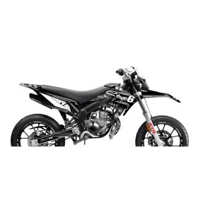 Kit de graphiques Black Deco Stage6 pour Derbi X-treme 2011-2017