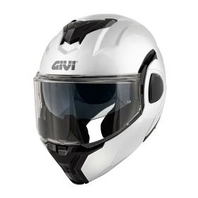 Casco modulare reversibile GIVI X36 Solid bianco lucido