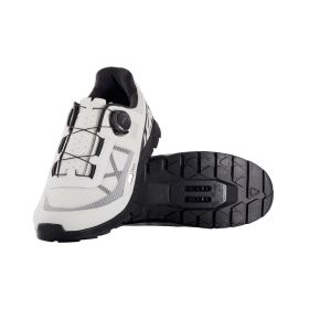 LEATT ProClip 6.0 Trail Boa MTB Shoes Cream White RideGrip Sole