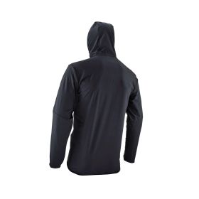 LEATT Trail 1.0 MTB Jacke Schwarz Winddicht Wasserdicht und Atmungsaktives Material
