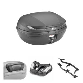 GIVI V45 ARENA TECH black smoked top case kit 45L for BMW R 12 G/S