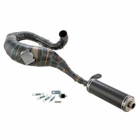 Marmitta non omologata Racing SIP Performance 2.0 in acciaio silenziatore in carbonio