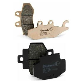 Kit de plaquettes de frein Brembo avant fritté 07056XS arrière céramique carbone 07047