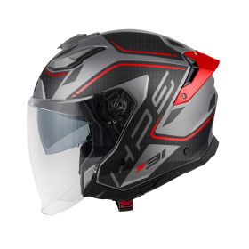 GIVI X31 Impact Jethelm Urban Titan schwarz rot