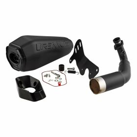 Marmitta omologata 4T REMUS inox nero/rosso per Vespa GTS/GTS Super/GTV 310ccm HPE