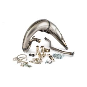 Échappement complet Stage6 Streetrace High CNC Bleu/Noir pour Yamaha DT50