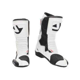 ACERBIS Wasserdichte Motorradstiefel Genehmigte Korkenzieher Weiß