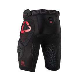 Short protection LEATT Impact 3DF 5.0 noir respirants