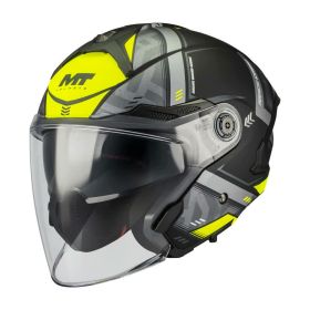 Casco jet MT HELMETS COSMO SV ARROW B3 MATT