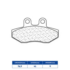CL-BREMSEN Sintered Compound Bremsbeläge Paar