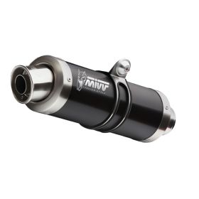 MIVV GP Schwarzes Komplettauspuffsystem für YAMAHA T-MAX 500 2008-2011