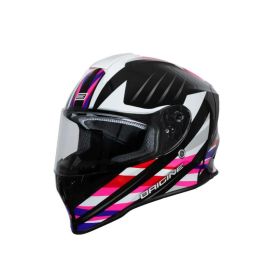 Casco integrale ORIGINE DINAMO FOOLISH rosa/bianco lucido
