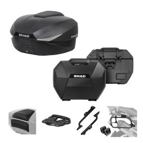 SHAD Kit SH58X top case and SH38XC cases 4P for MORBIDELLI T1002VX