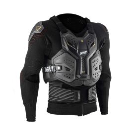 Maglia protettiva moto LEATT 6.5 grigio nero maniche lunghe
