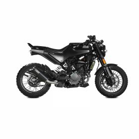 MIVV Hr-1 Black Slip-on Exhaust Approved for HUSQVARNA Svartpilen 125