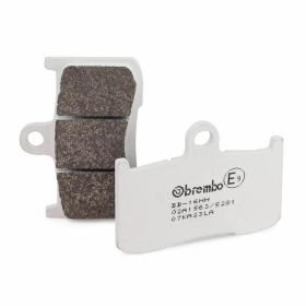 Plaquettes de frein BREMBO paire LA 07KA23LA avant frittées blanches