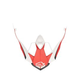 ACERBIS white/red visor for REACTIVE 22-06 helmet