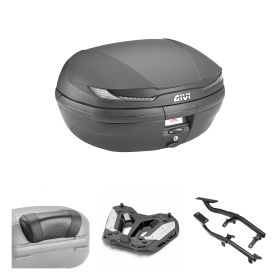 Kit bauletto GIVI V45 ARENA TECH nero fumè 45L per BMW