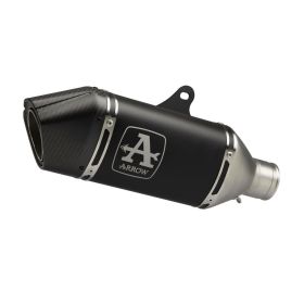 ARROW Slip-On Auspuff Veloce Racing Carbon für Kawasaki NINJA 650