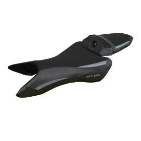 Seat cover Mus Comfort GR with logo for YAMAHA mt-09