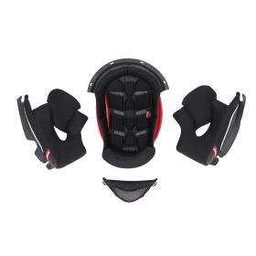 ACERBIS Schwarzes Innenfutter für ATTACK Helm Größe XXL