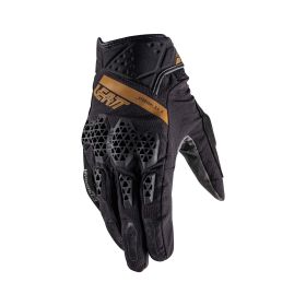 Gants moto LEATT ADV HydraDri 6.5 Short Stealth noir gris imperméables