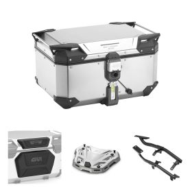 GIVI TREKKER OUTBACK EVO SMART 58L Aluminium Topcase-Kit für YAMAHA TRACER 7