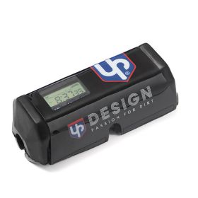 Paracolpi manubrio nero Up design con cronometro integrato