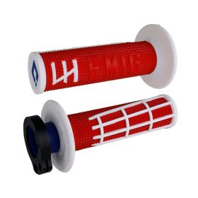 Manopole ODI GRIPS EMIG 2.0 V2 GRIP bloccaggio rapido rosso/bianco