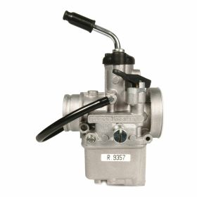 Carburateur DELLORTO VHST 28 BS 28 mm à soupape plate en métal brillant