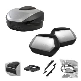SHAD Kit SH59X top case and SH35 cases 4P for BMW R 1300 GS