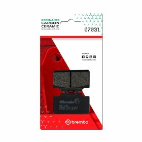 Jeu de plaquettes de frein BREMBO Carbon Ceramic 07031