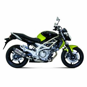 MIVV Silencieux Slip-on homologué en acier inoxydable pour SUZUKI Gladius