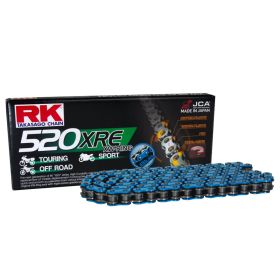 RK XRE Kettenübertragung Kit Blau/Grau 110 Glieder 520 42Z Ritzel 15Z