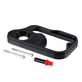 VESPTEC schwarzes Ansaughorn mit Spacer für SI 26 Vergaser