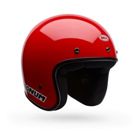 Casco Jet Cafe Racer Bell Magnum Rosso Lucido