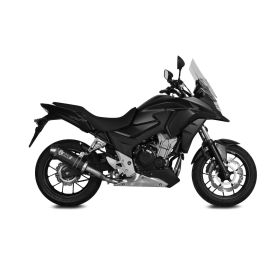 MIVV Oval Slip-on Exhaust approved in carbon for HONDA cb 500 x 2016-2016